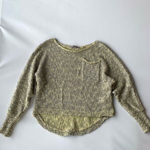 Sequin sweater size M
